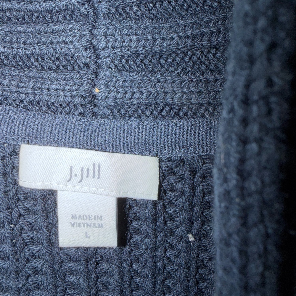 J. Jill Blue long cardigan.